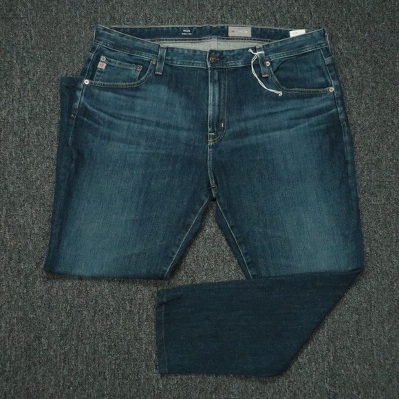 AG Adriano Goldschmied Jeans Mens‎ 38x28 Blue Tellis Modern Slim Stretch NWT - Picture 1 of 11